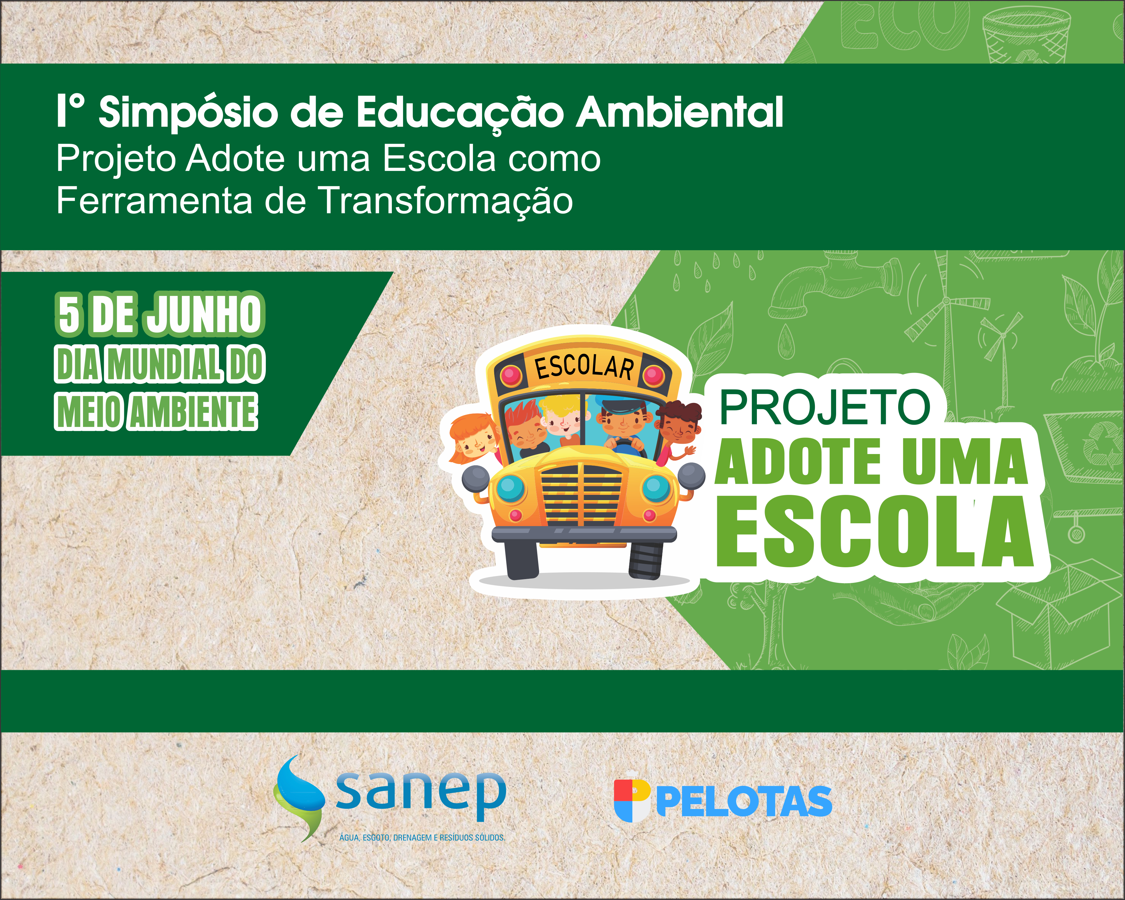 Iniciativa tem como proposta ampliar a cultura sustentável no município a partir da comunidade escolar