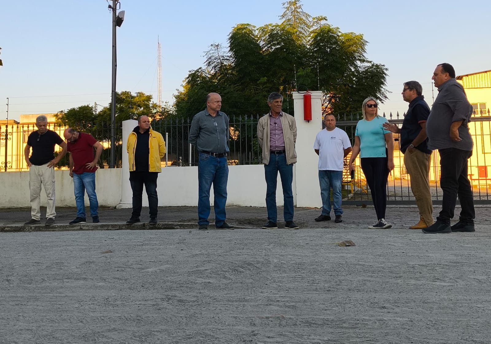 Marroni visitou no sábado a obra recém-concluída da rua Baltazar Brum, importante via para o trânsito da área