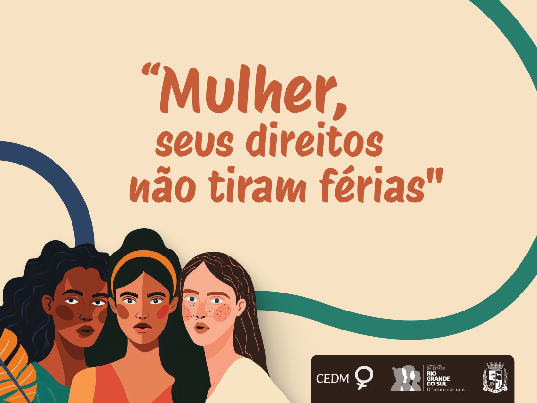 Mobilização busca conscientizar sobre direitos e combate à violência contra as mulheres