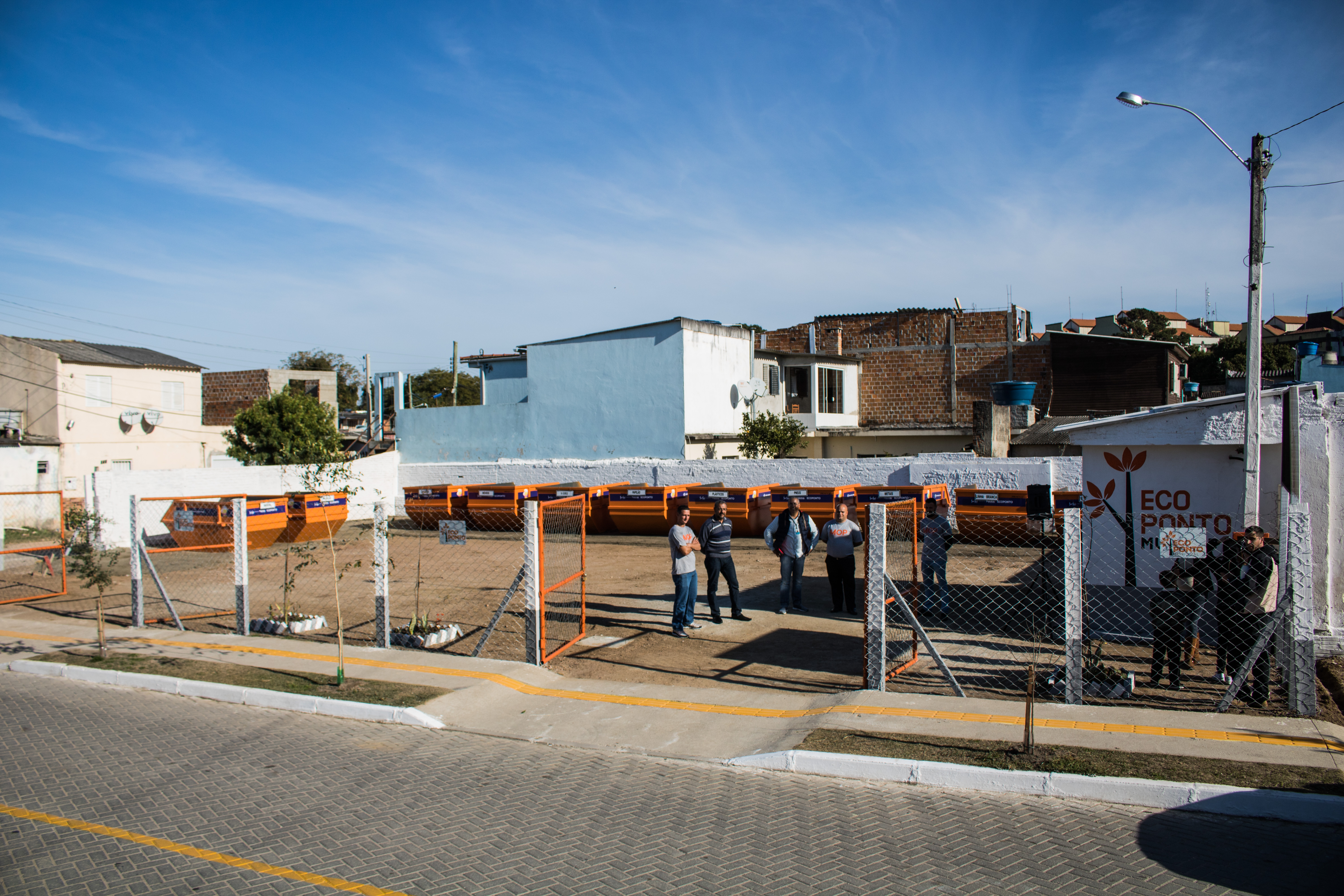 Ponto para descarte correto de resíduos foi inaugurado nesta quinta e é mais um espaço com a assinatura do projeto Mão de Obra Prisional