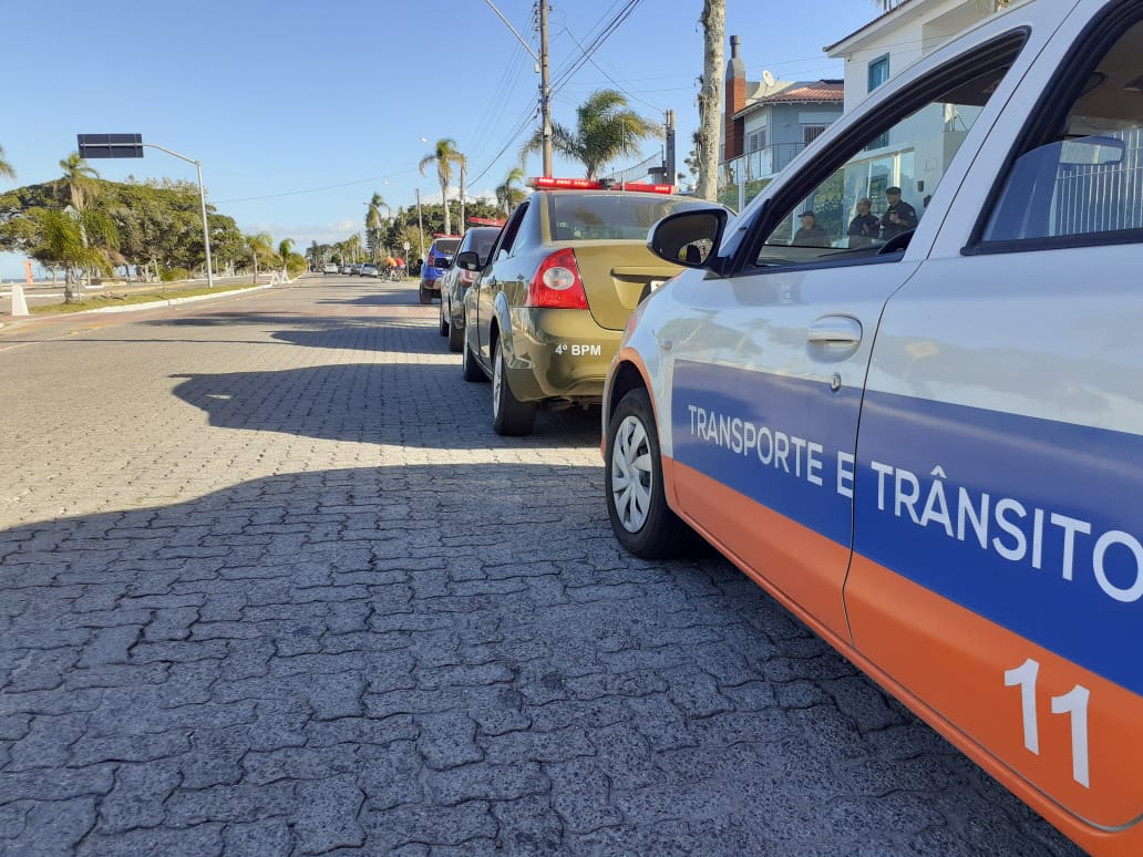 Operação Integrada não registrou casos de aglomeração na orla da praia e na avenida Dom Joaquim, locais onde o trânsito e o estacionamento estão proibidos até a próxima terça-feira (21), feriado de Tiradentes