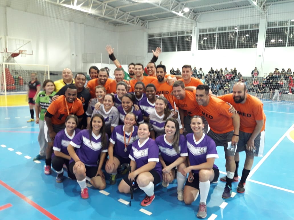 Sanep ficou em primeiro lugar na categoria futsal masculino Master.