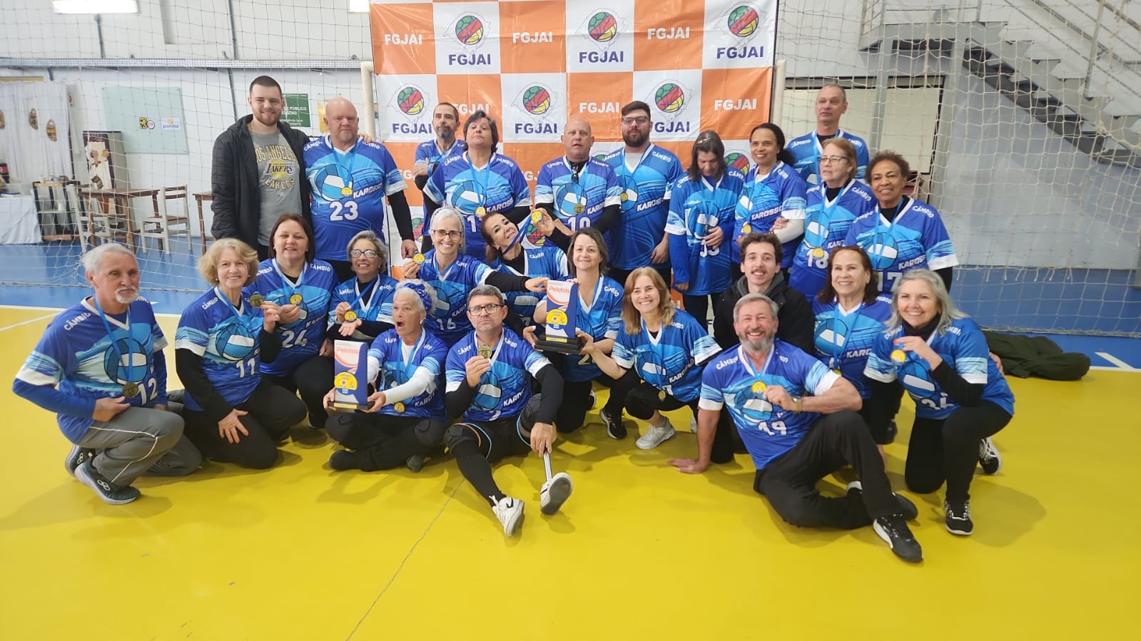 A competição contou com sete equipes da zona sul