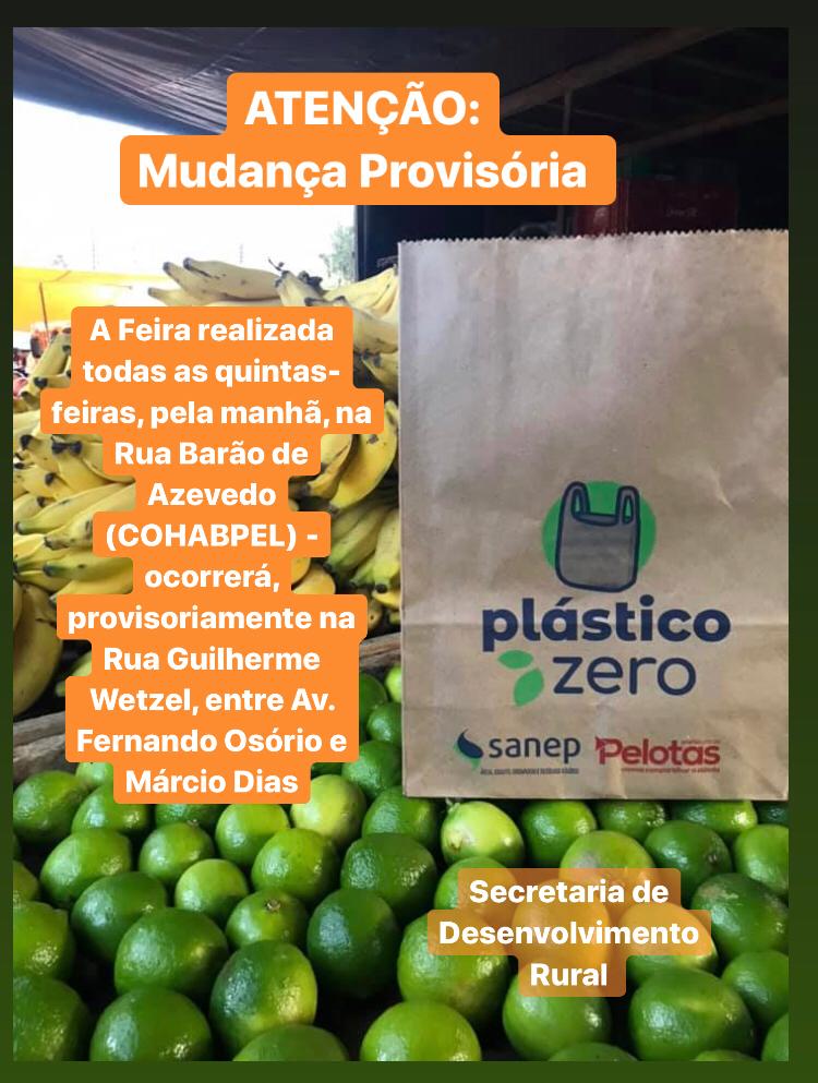 Estrutura vai para a rua Guilherme Wetzel enquanto durarem as obras na Barão de Azevedo Machado