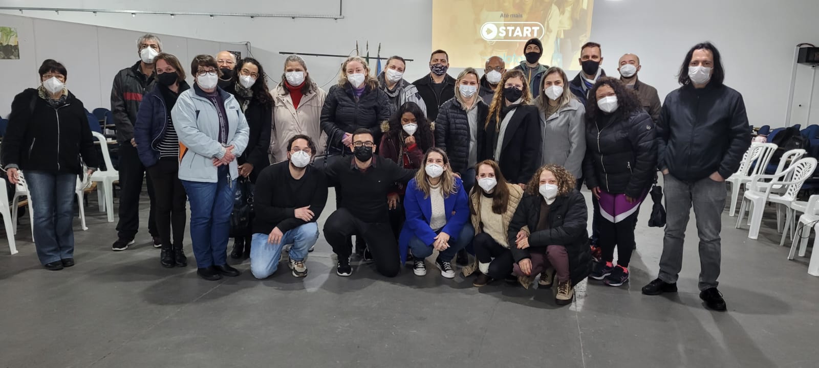 Nesta primeira turma, 30 servidores do Município são capacitados pela metodologia do programa Start, desenvolvida pelo Pacto Pelotas pela Paz