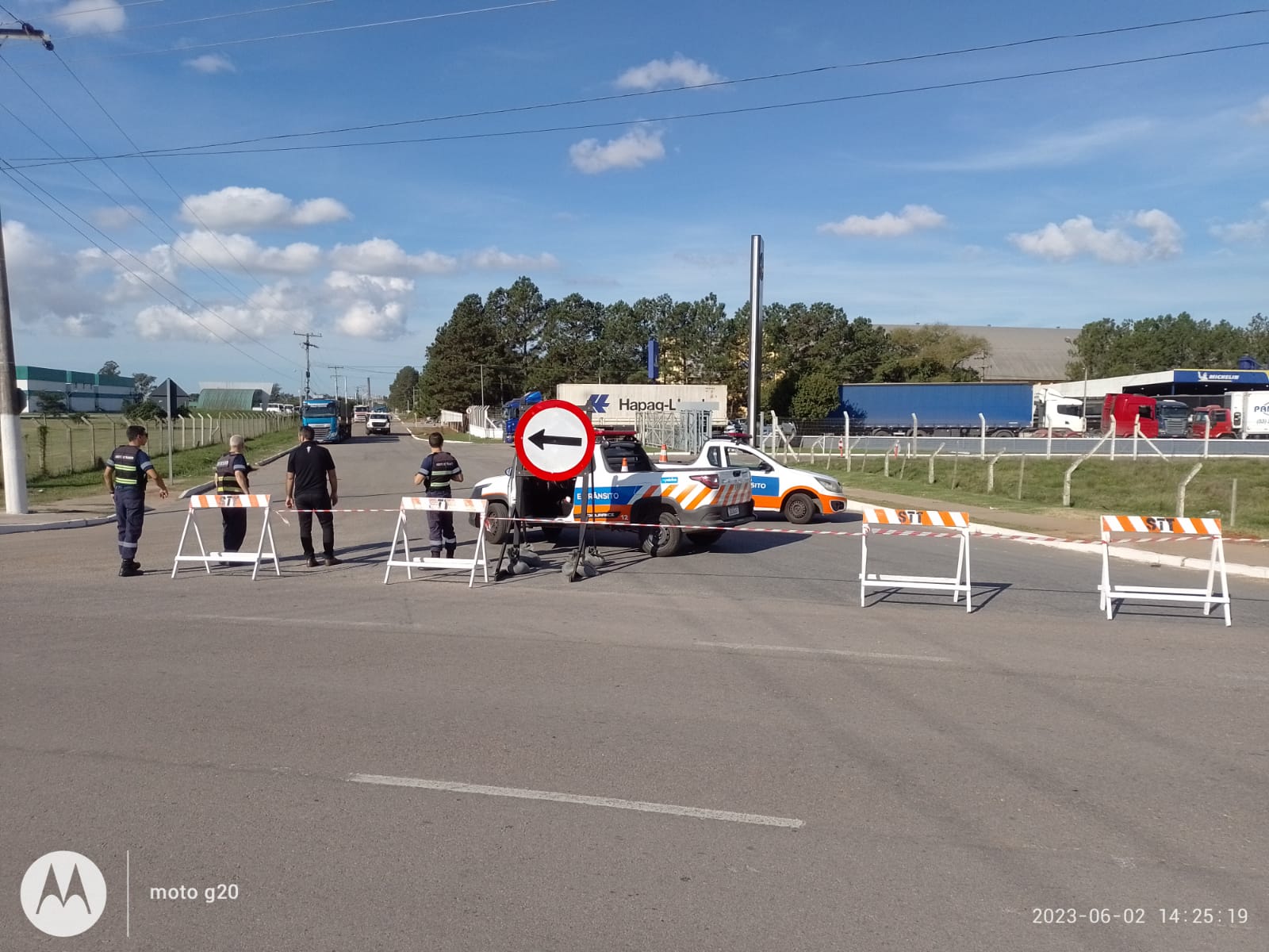 Município toma medidas para organizar o deslocamento para o Centro de Eventos