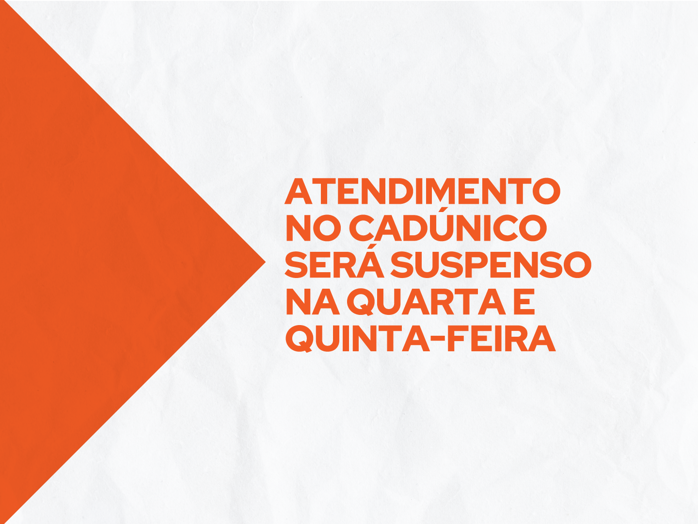 Serviço retornará na segunda-feira (1º) em novo endereço, rua General Osório, 500