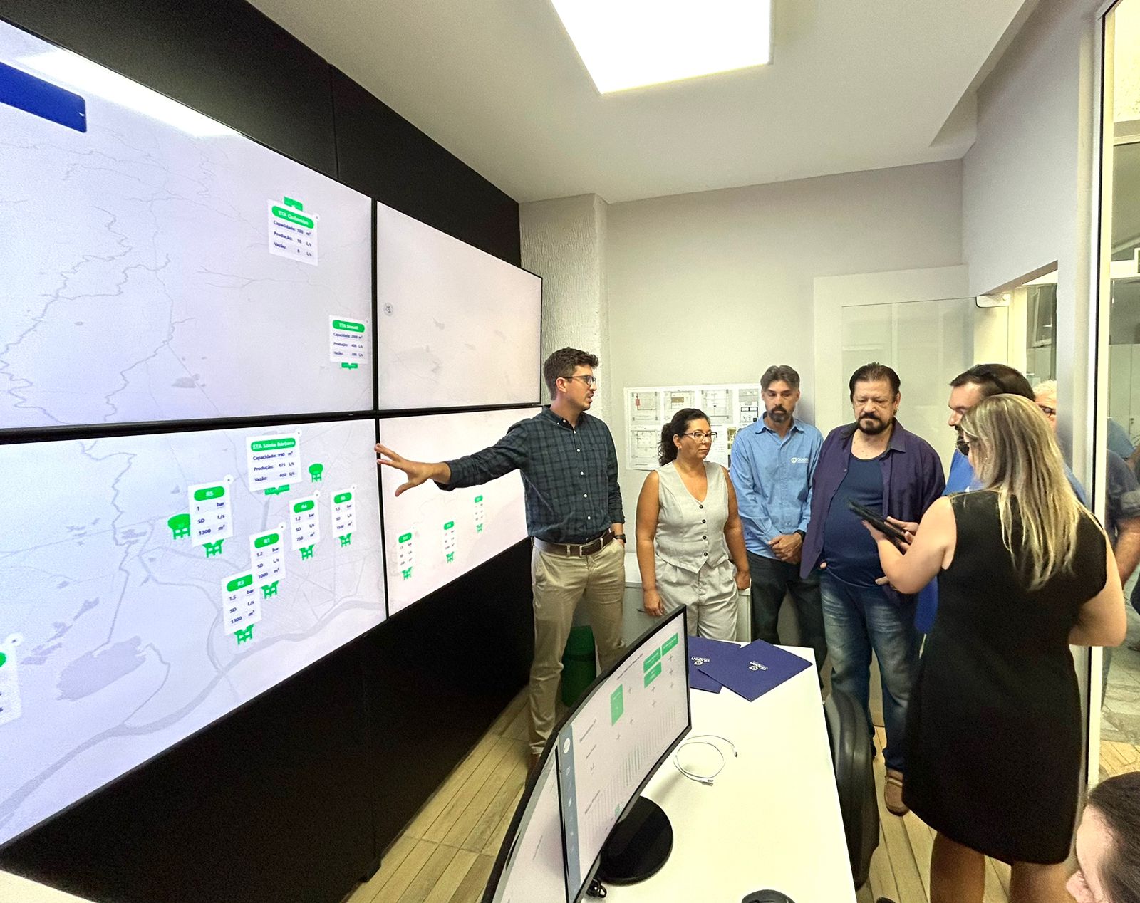 Unidade representa mais um avanço no controle e redução de perdas de água no município