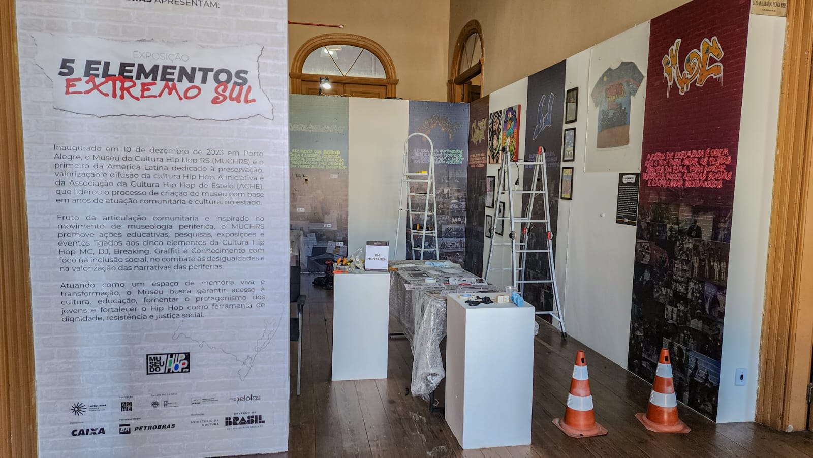 Prefeito Marroni estará no cerimonial de abertura de "Os 5 Elementos da Cultura Hip Hop - Extremo Sul”, às 15h deste sábado, no Largo do Mercado