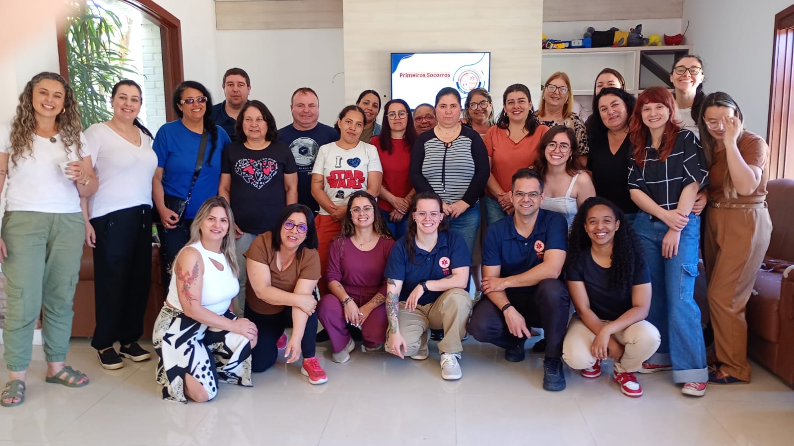 Treinamento aconteceu nesta sexta (14) na Casa do Carinho