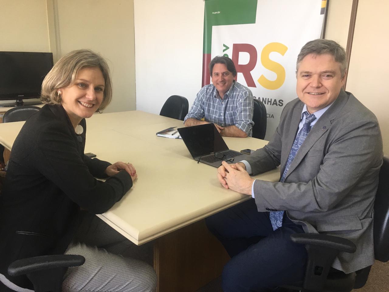 Encontro fez parte de agenda da prefeita em Porto Alegre