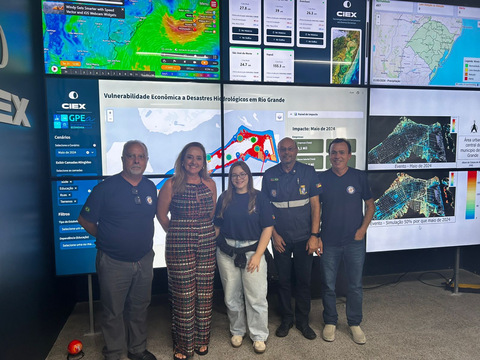 Reunião integra municípios aos centros de pesquisa e previsões meteorológicas da UFPel e da Furg