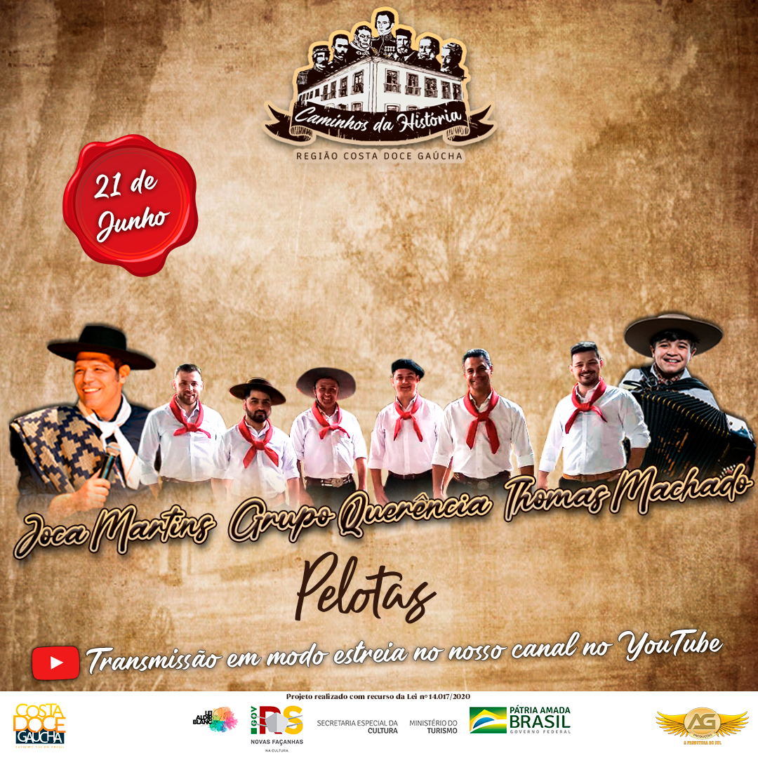 Pelotas participa do projeto apresentando seu patrimônio histórico, gastronômico e cultural