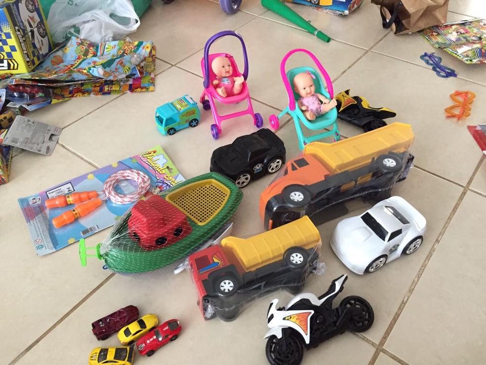 Os brinquedos doados pelos visitantes, de 14 a 19 de dezembro, irão alegrar o Natal das crianças do Balneário dos Prazeres