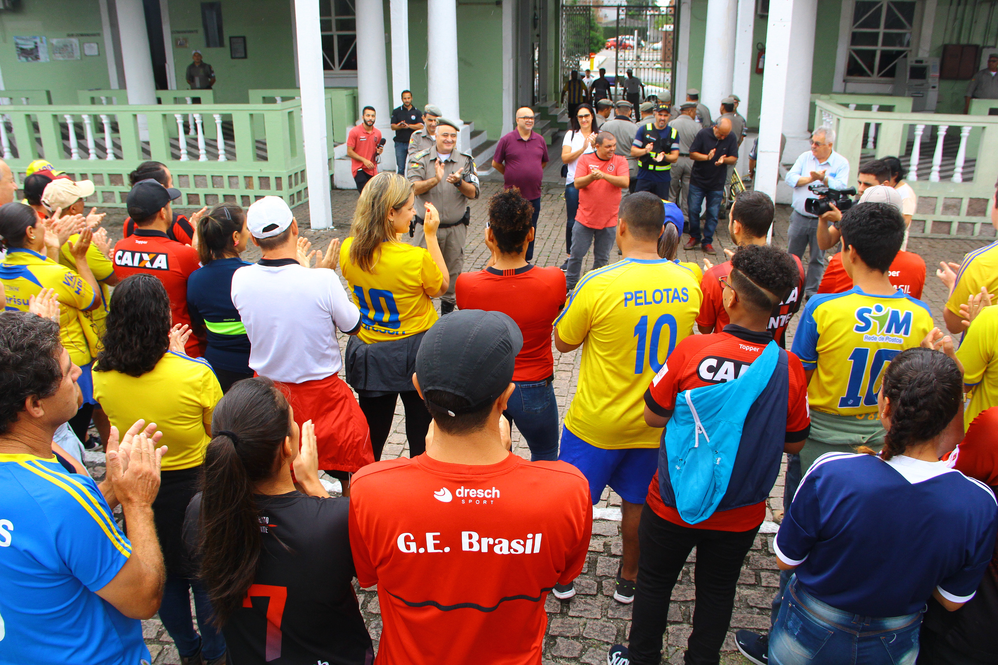 Efetivo formado por mais de 250 profissionais atuou no BraPel da Paz desse domingo