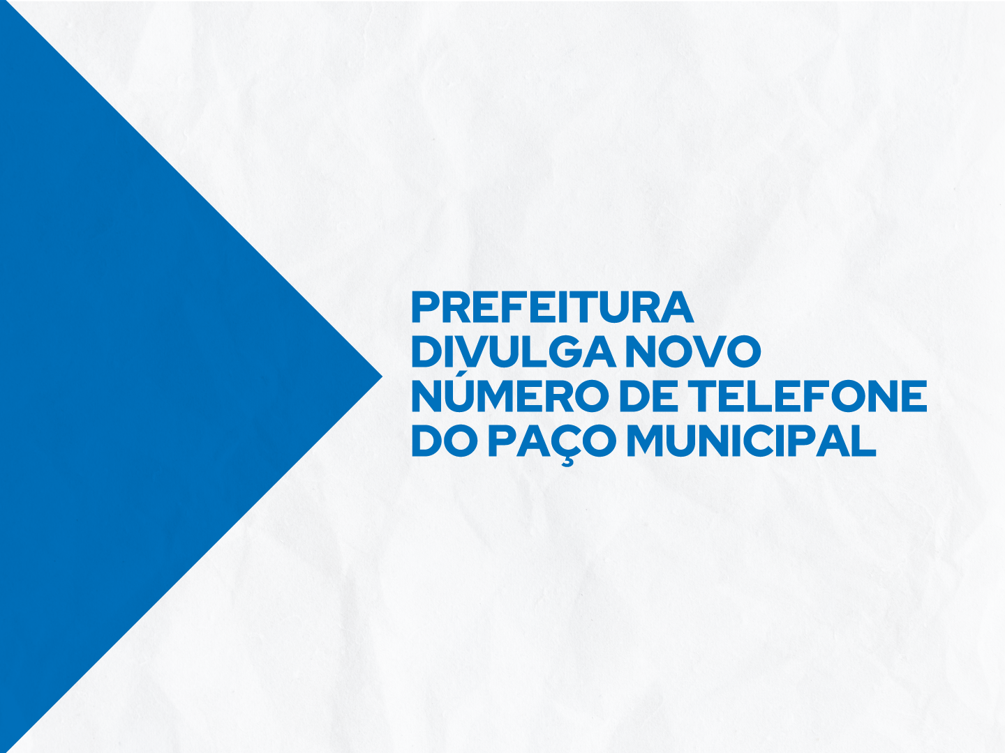 População pode entrar em contato ligando para o (53) 3284 - 3610