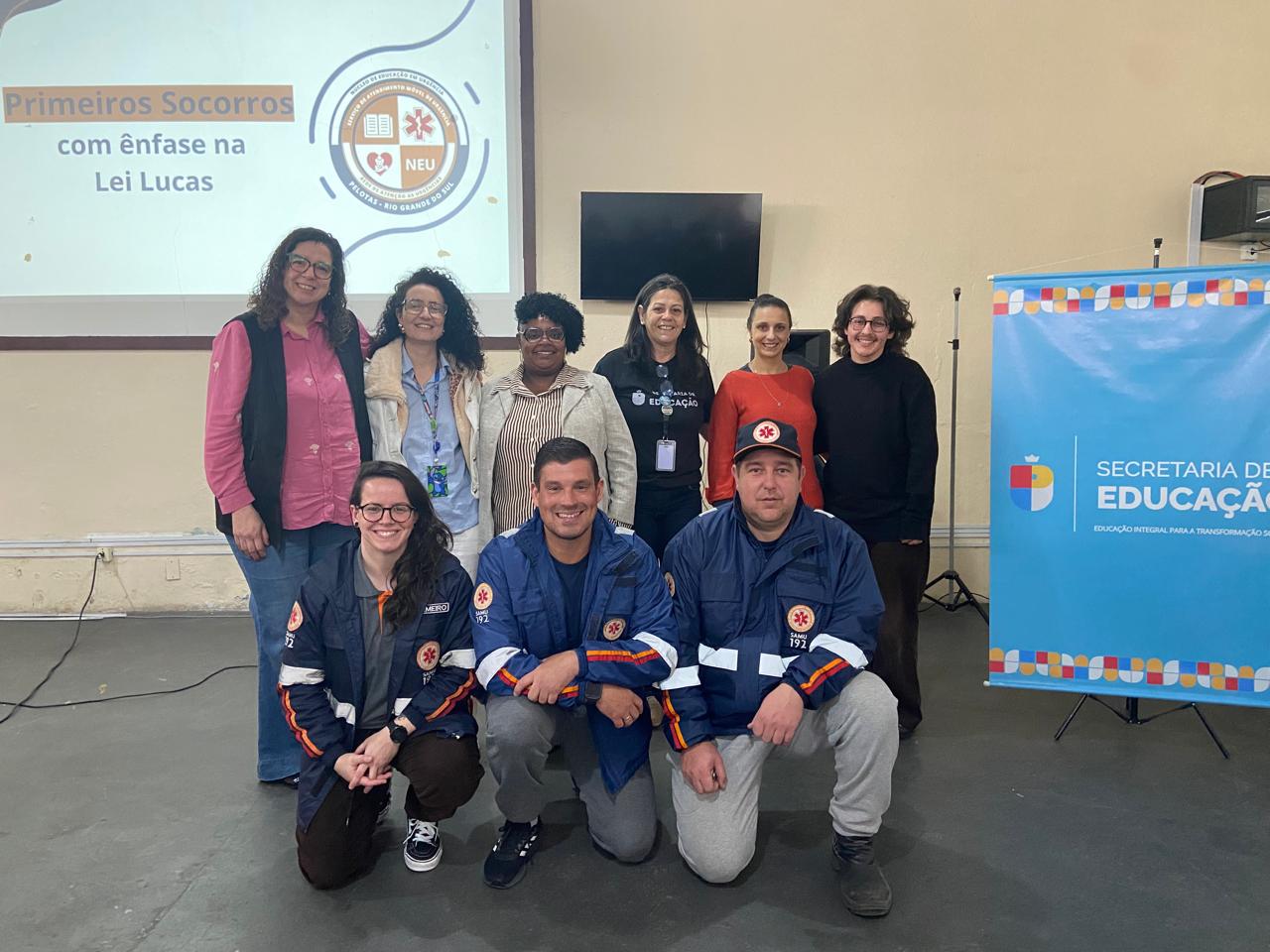 O evento aconteceu nesta quarta-feira (30), com participação do Núcleo de Educação em Urgências e do Grupo de Estudos e Pesquisas em Autismo e Inclusão (UFPel)