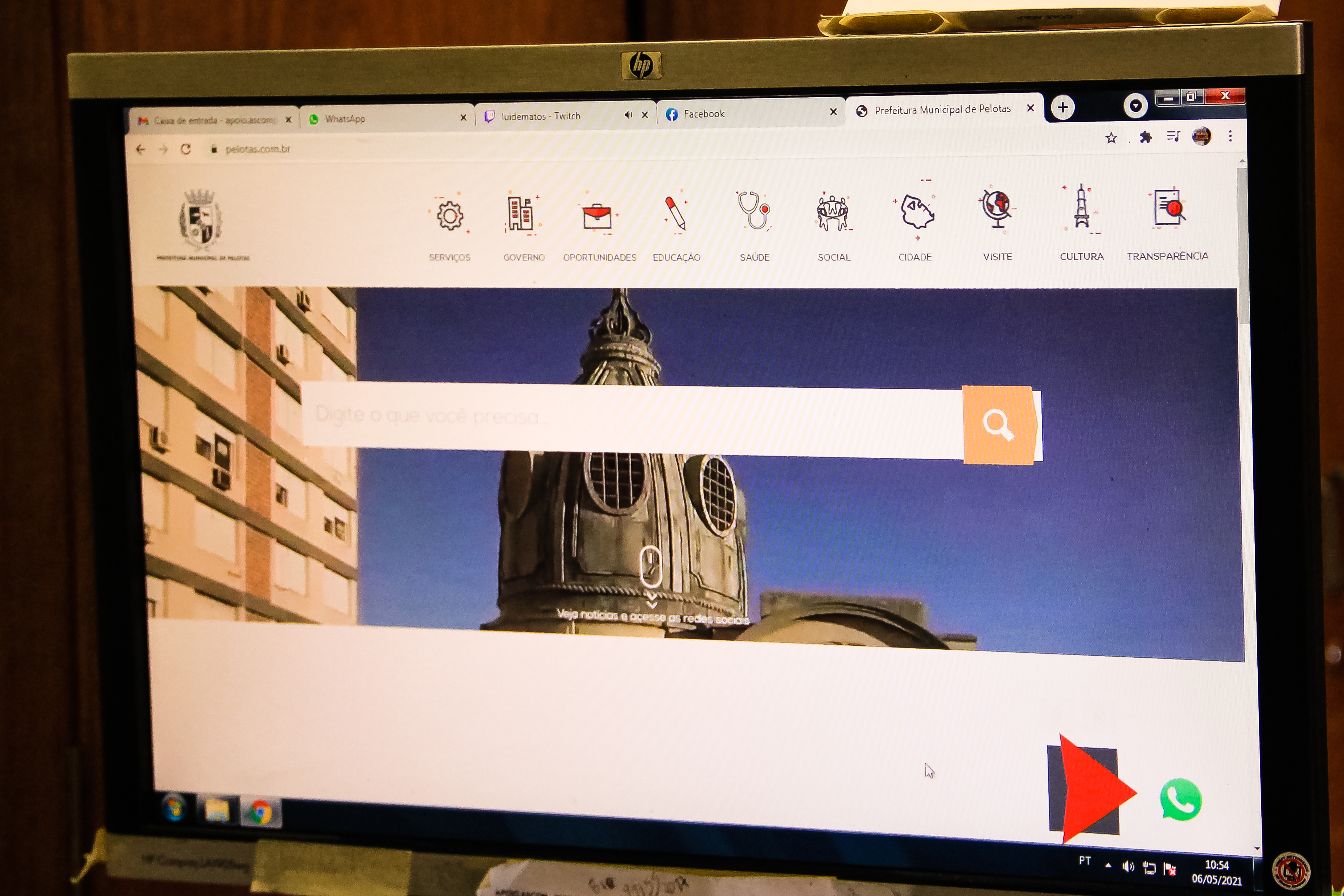 Amanhã das 21h30min às 5h de sábado o sistema estará instável, afetando alguns serviços, entre eles o site da Prefeitura