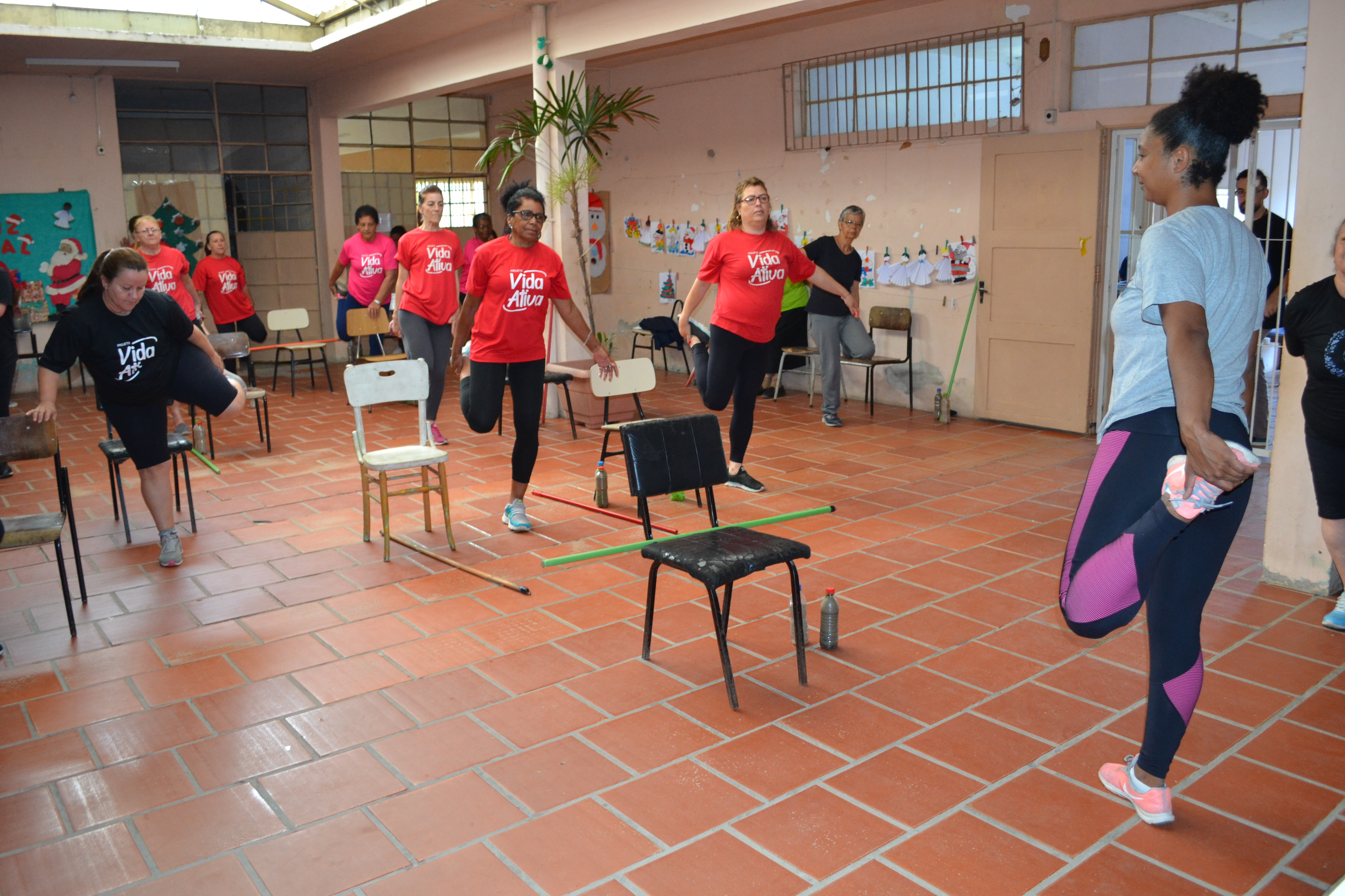 Os 51 Núcleos espalhados por todos os bairros de Pelotas oferecem 19 atividades físicas gratuitas à comunidade pelotense