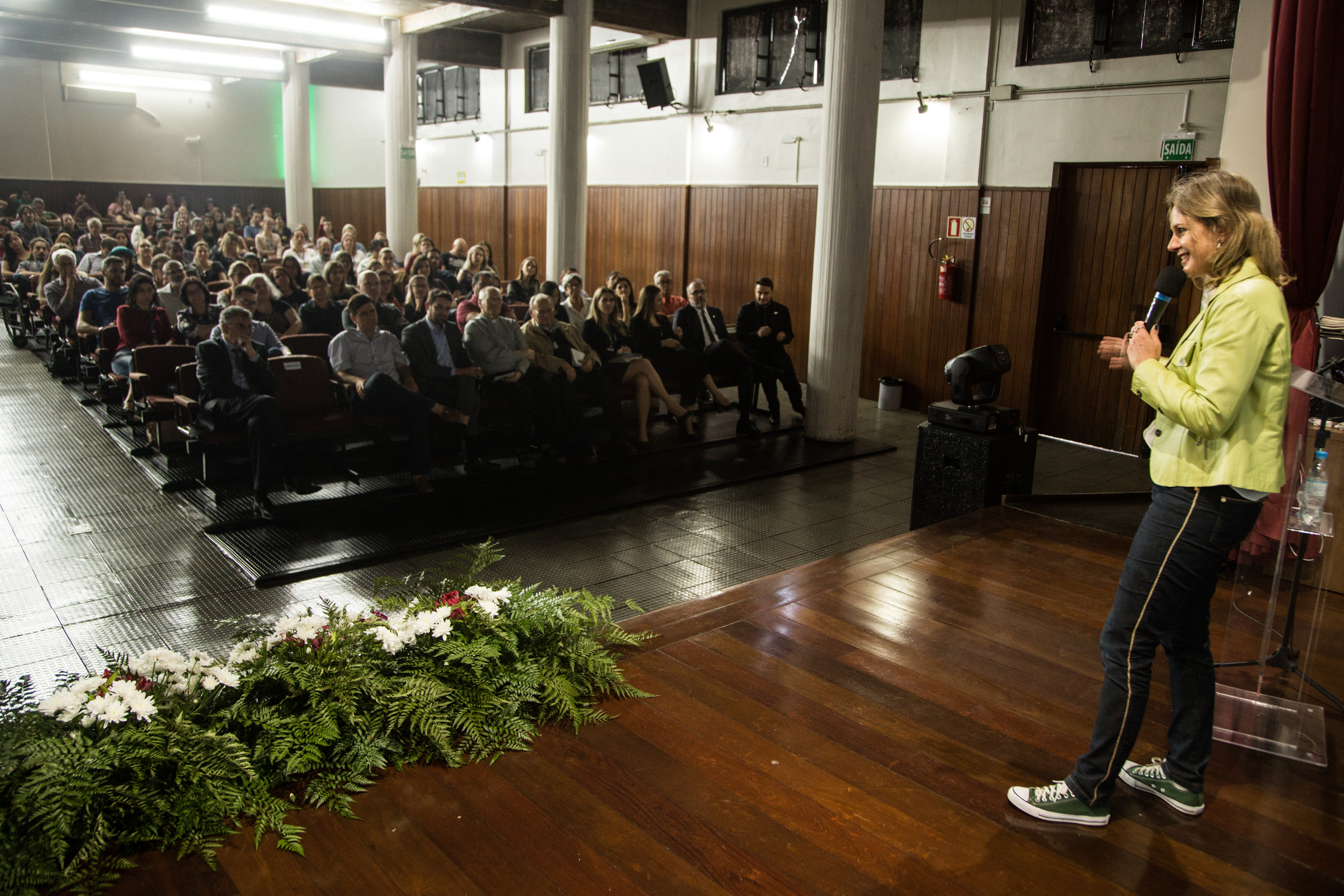 Prefeita participou de evento promovido pela Universidade Católica de Pelotas (UCPel)