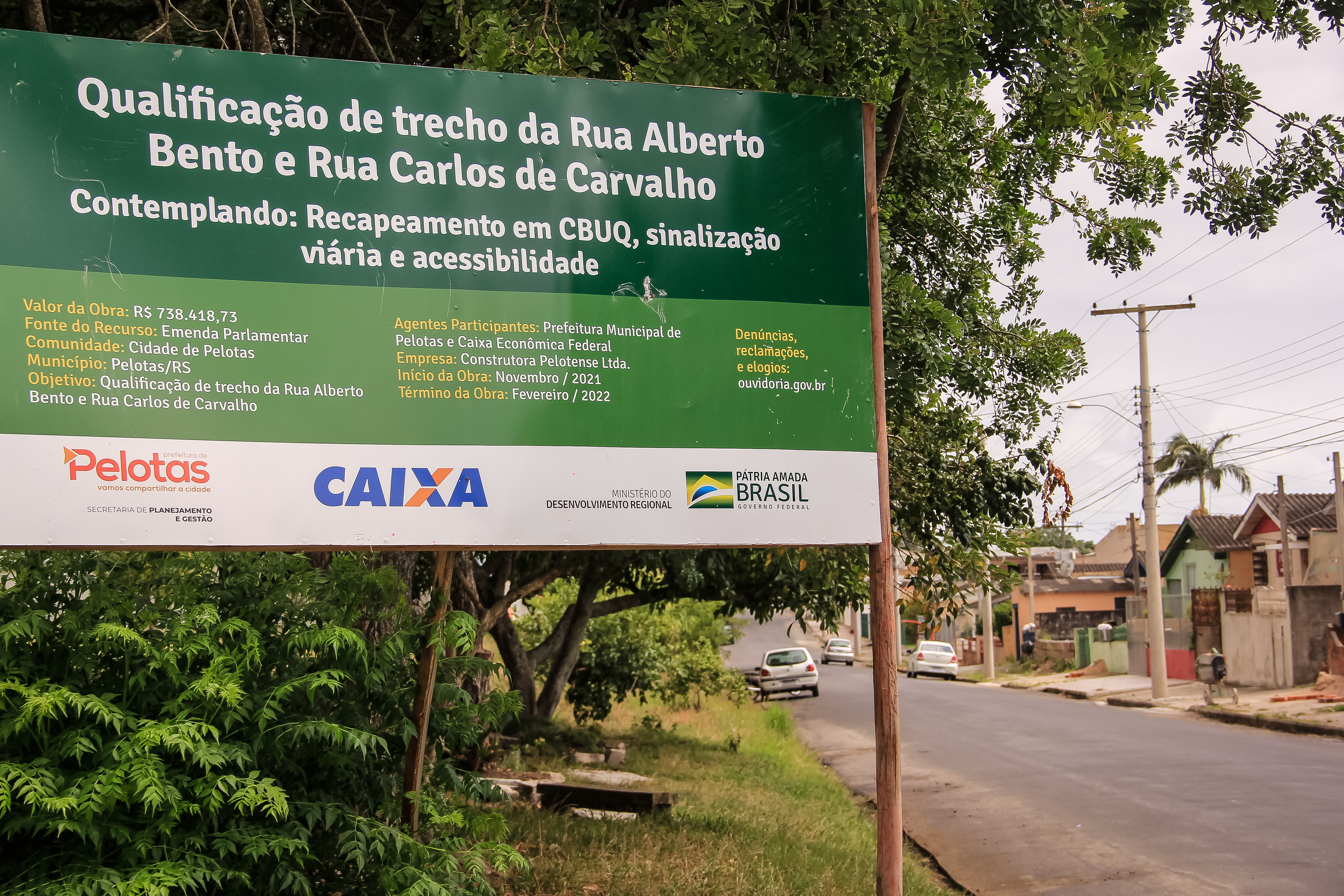 As duas vias serão revitalizadas com recapeamento asfáltico e sinalização. Investimento é de mais de R$ 738 mil