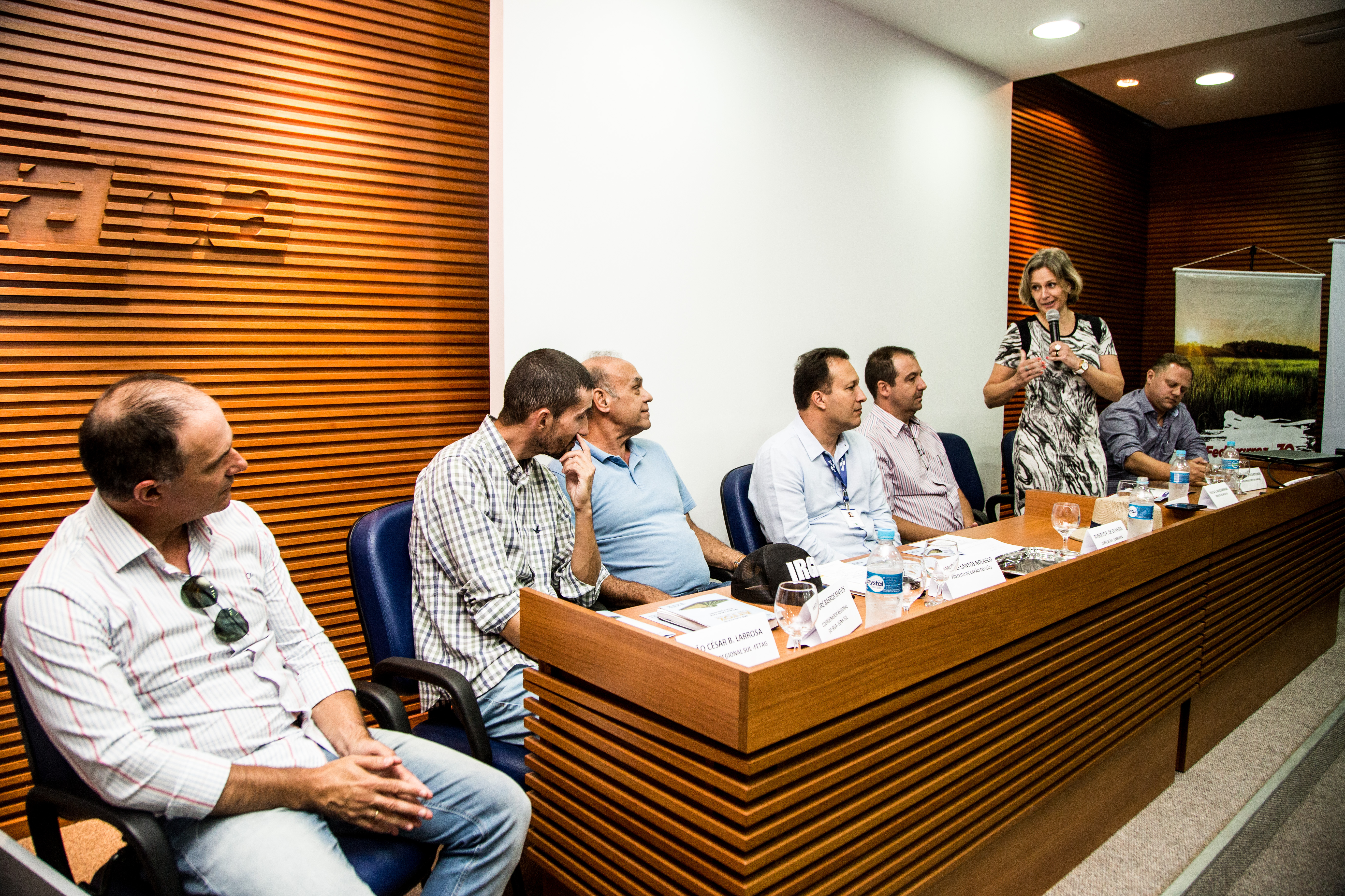 Prefeita Paula Mascarenhas participou da coletiva de imprensa, nesta terça, que anunciou as principais atividades do evento voltado ao setor orizícola