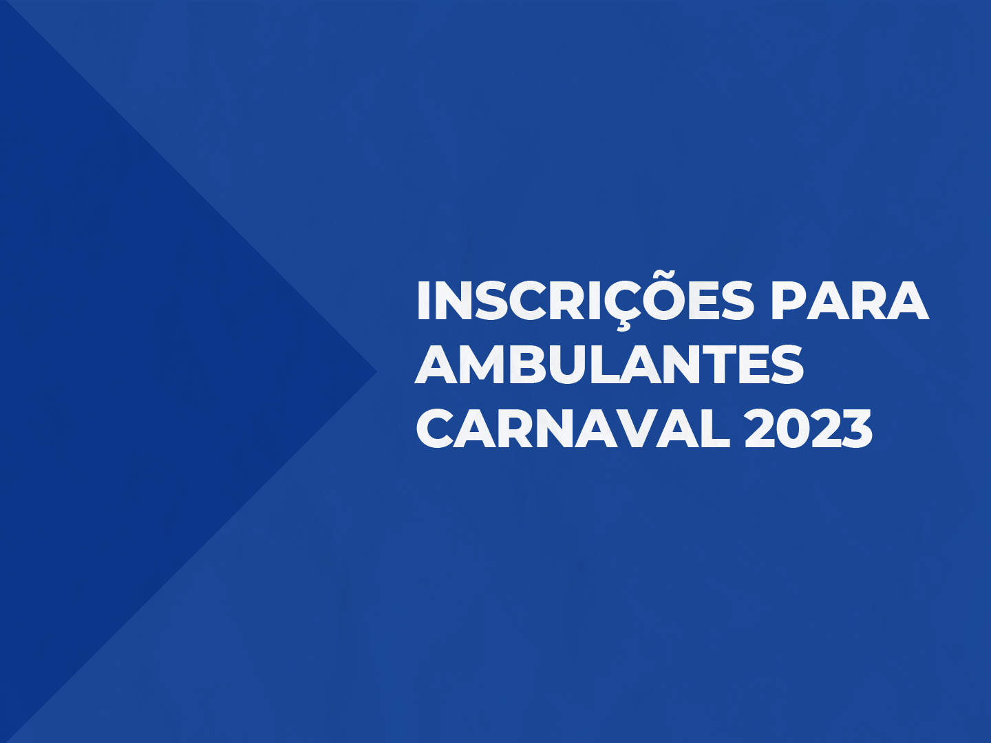 Interessados em trabalhar como vendedores ambulantes na Passarela do Samba devem solicitar licença na Secretaria de Gestão da Cidade e Mobilidade Urbana