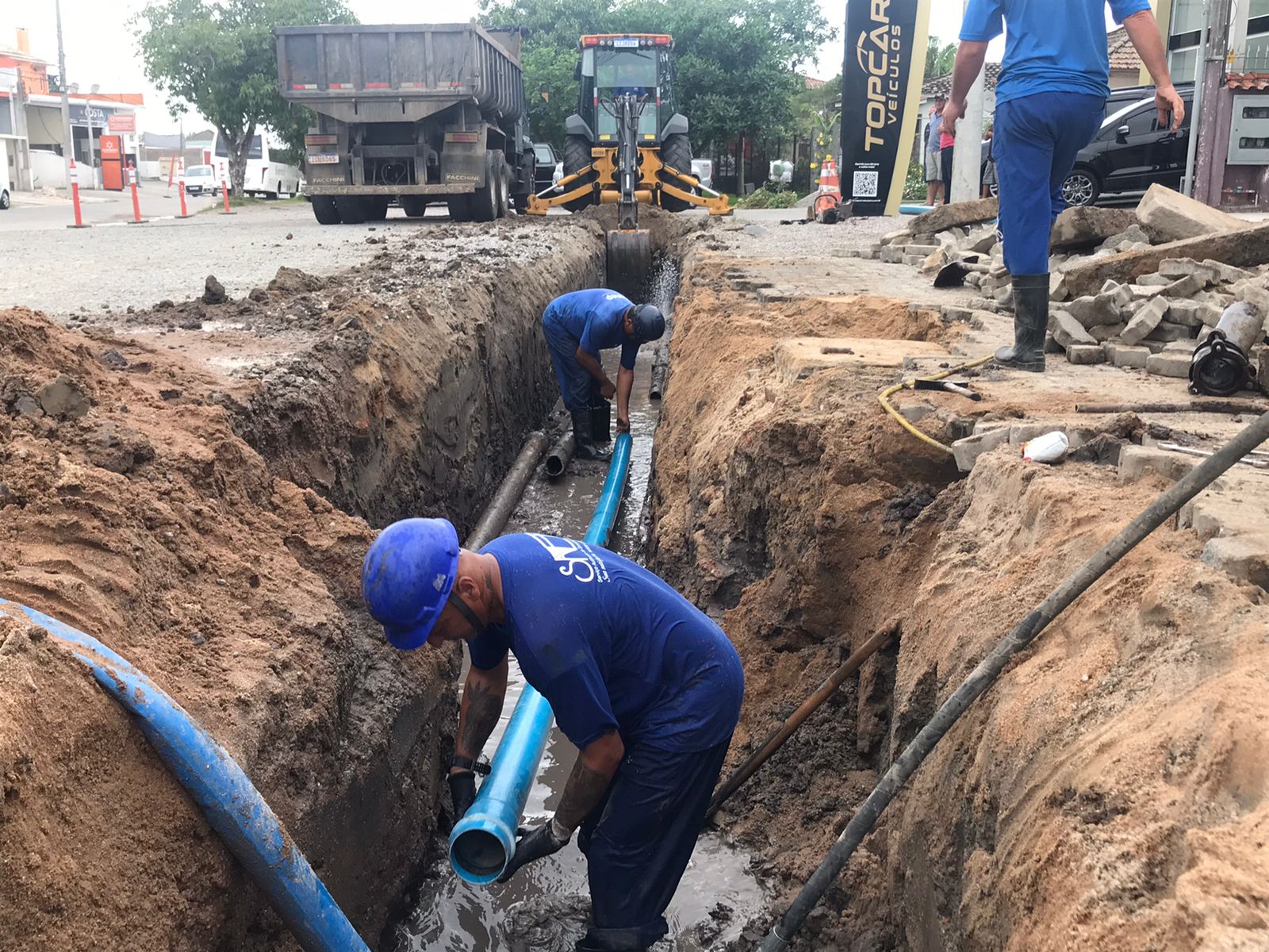 Durante as próximas semanas, equipes da autarquia atuarão no bairro para qualificar a distribuição de água