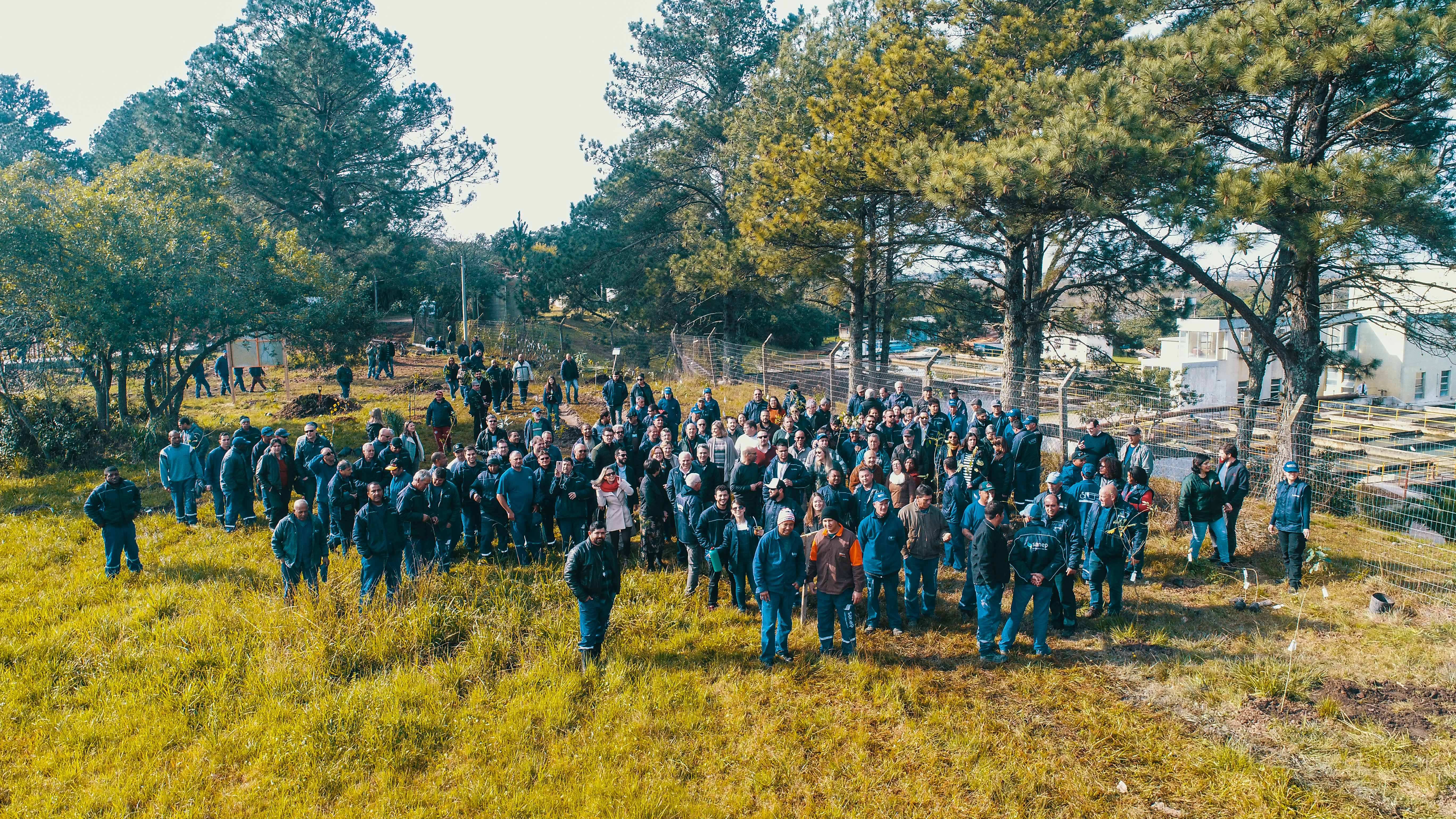 Servidores da autarquia se mobilizaram para ampliar a área florestal do Horto Municipal