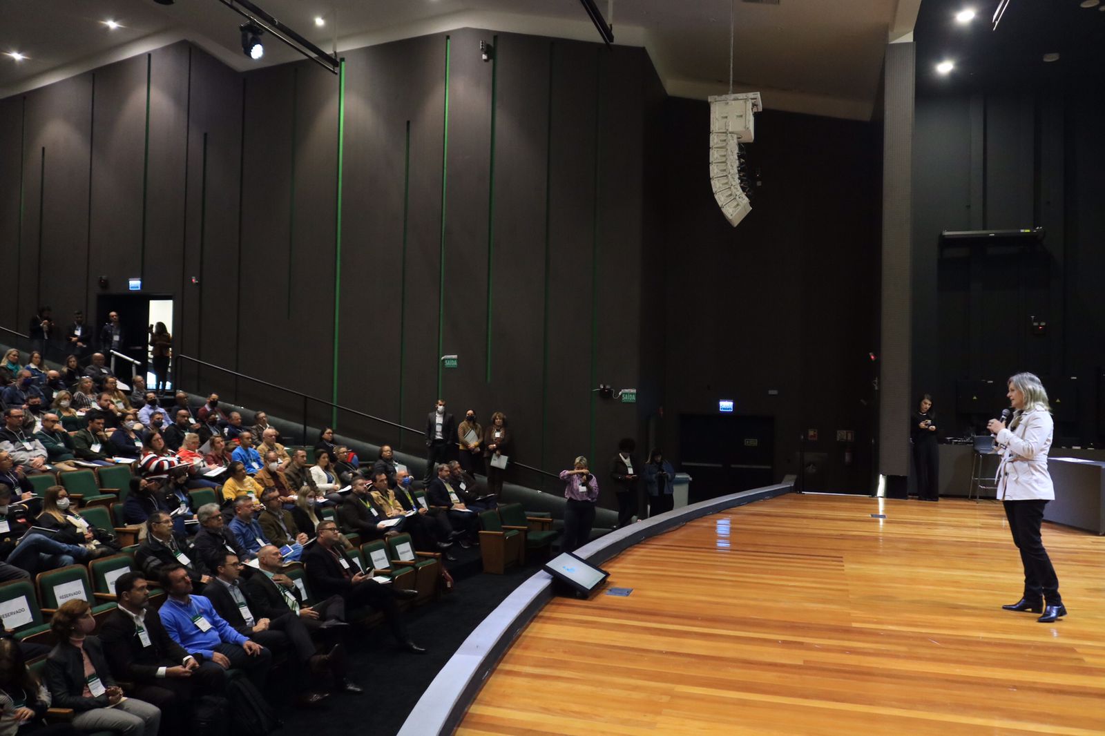 1º Seminário dos Regimes Próprios de Previdência Social reúne profissionais e servidores públicos da Zona Sul. Durante o evento, foi assinado Termo de Adesão do Município ao Pró-Gestão