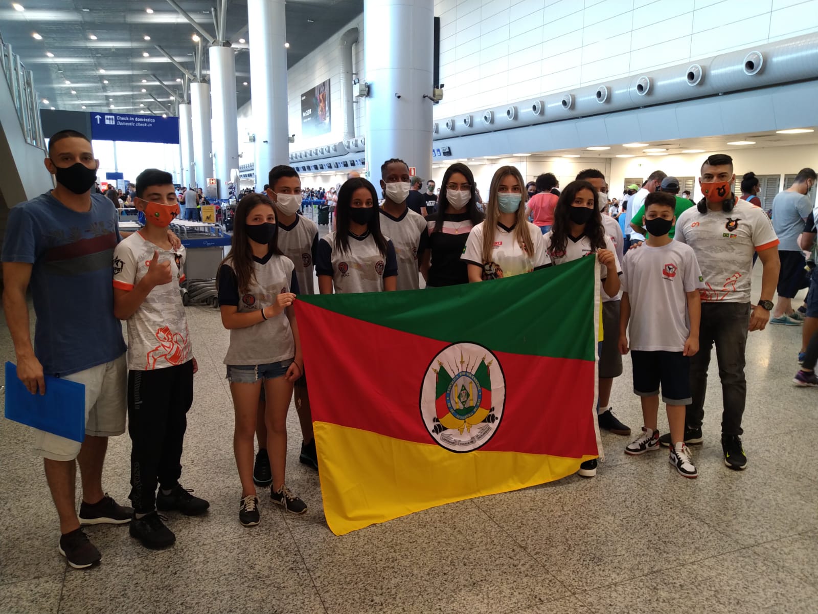 Dos dez membros da seleção gaúcha de Taekwondo, quatro pertencem ao projeto da Prefeitura de Pelotas que integra as estratégias de prevenção do Pacto Pelotas pela Paz