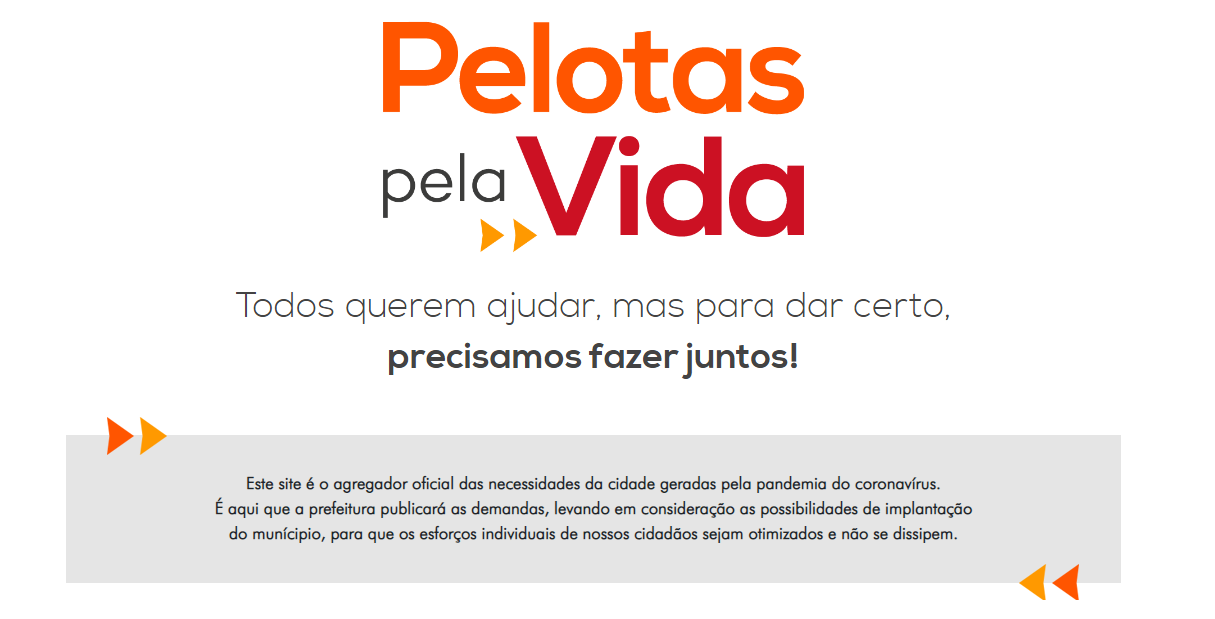 Endereço eletrônico possibilita doar qualquer valor em dinheiro ou insumos para auxiliar no combate ao novo coronavírus. Após duas semanas no ar, canal ainda é pouco acessado pela população