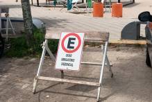 STT realiza a realocação temporária de vagas de estacionamento no Laranjal