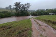 Ciclone extratropical gera transtornos na zona rural