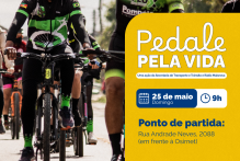 Passeio ciclístico Pedale Pela Vida é ponto alto do Maio Amarelo