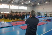 Prefeito participa da abertura do Circuito Pelotense de Ginástica Artística