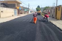 Prefeitura conclui recapeamento da rua Moacyr Mac Donough Dias