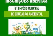 Sanep abre inscrições para o Simpósio Municipal de Educação Ambiental