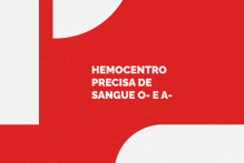 HemoPel precisa de sangue tipo O e A negativos com urgência