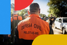 Rajadas de vento chegam a 60 km/h sem causar danos em Pelotas