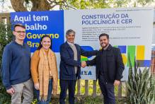 Ato formaliza início das obras do PAC Saúde