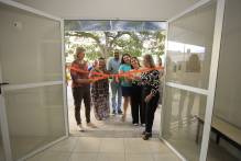 Paula inaugura nova Casa de Passagem do município