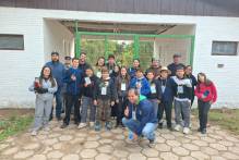 Setor de Educação Ambiental da SQA realiza sua primeira atividade com estudantes da Z3 no EcoCamping