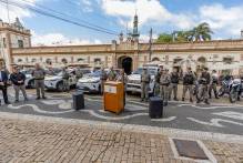 Prefeita em exercício participa do lançamento da Operação Papai Noel no Largo do Mercado