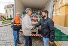 Mirage Circus e Defesa Civil arrecadam alimentos através de meia-entrada solidária