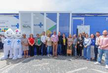 Carreta da Saúde recebe boas-vindas oficiais