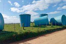 Sanep instala novas caixas d’água na colônia Corrientes