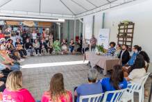 Mulheres empreendedoras participam de roda de conversa no Mercado