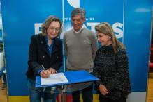 Prefeito recebe Maria do Rosário na Fenadoce
