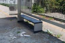 Patrimônio público é vandalizado durante recesso de final de ano